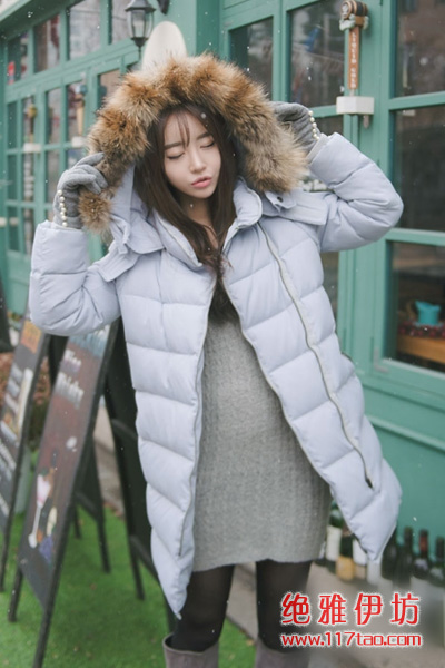 韩版棉服小清新给你带来冬日甜美的温暖